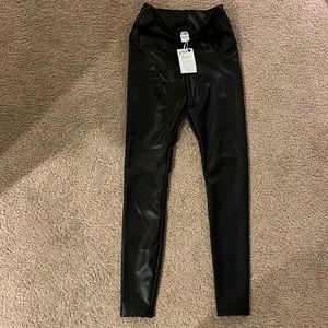 Brand new with tags faux leather leggings